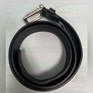 Fossil Black Leather Belt Men’s